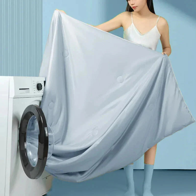 Conjunto de Cama de Seda Gelada Para o Verão